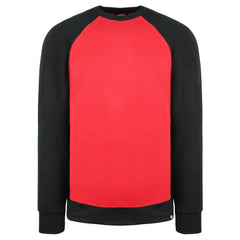 Dickies Two Tone Mens Red/Black Sweater