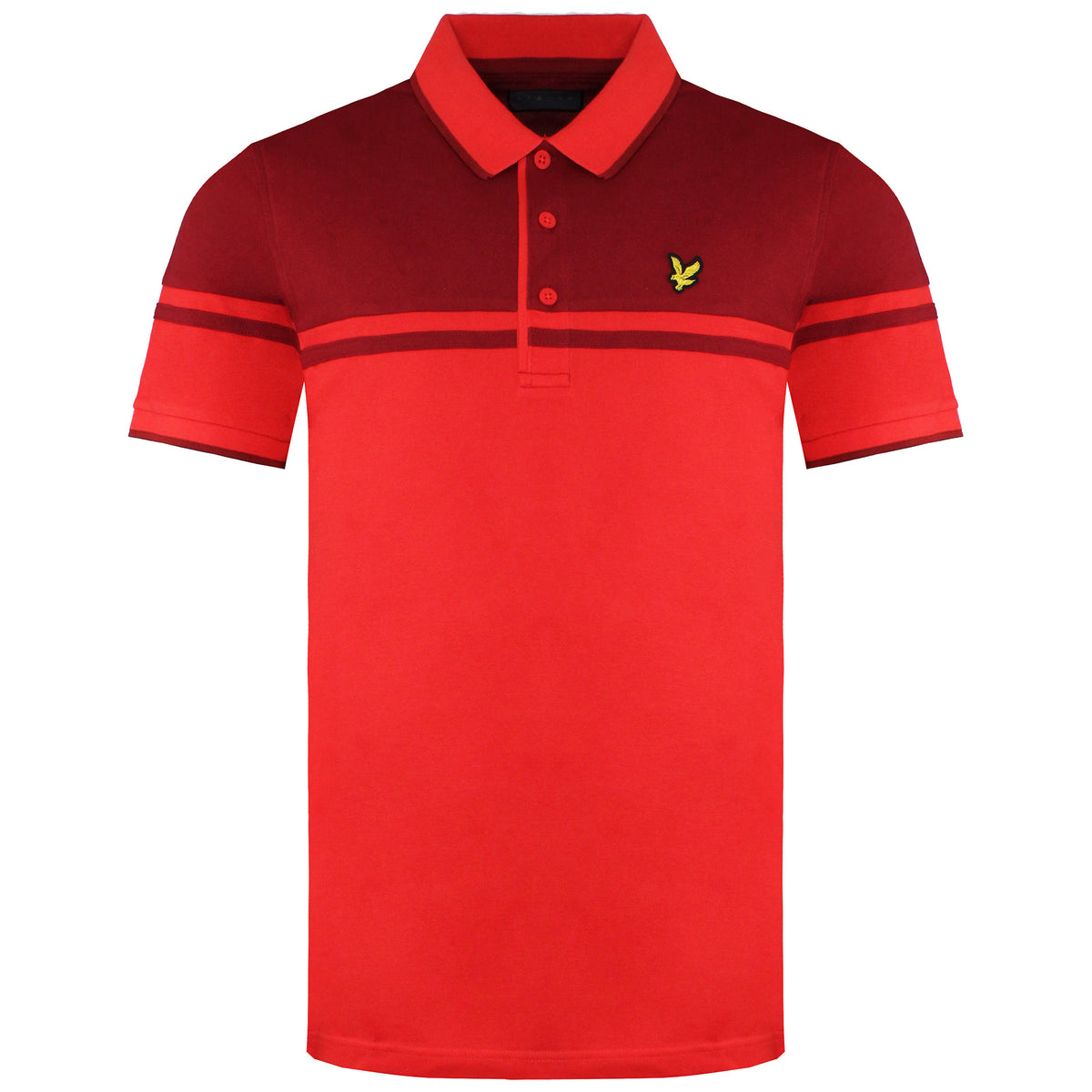 Lyle & Scott Croft Mens Red Polo Shirt