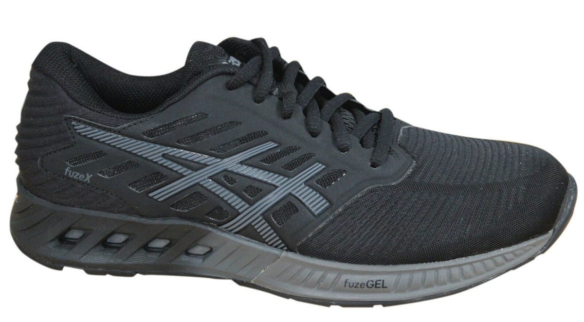 Asics FuzeX Womens Black Trainers