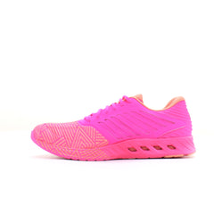 Asics Fuze X Pink Synthetic Womens Lace Up Trainers T6K8N 2076