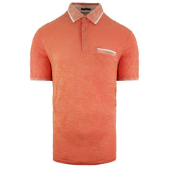 Ted Baker Soft Touch Mens Orange Polo Shirt