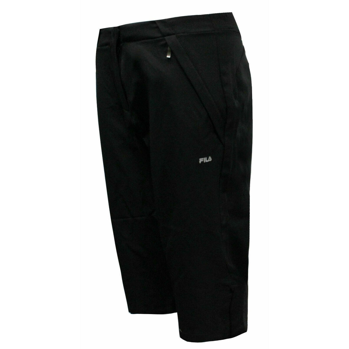 Fila Womens Capri Pants 3/4 Length Cropped Trousers Black U88300 001 A62A