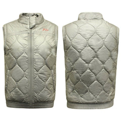 Fila Quilted Womens Silver Gilet