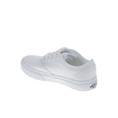 Vans Atwood Lace-Up White Canvas Kids Plimsolls UDT7HN