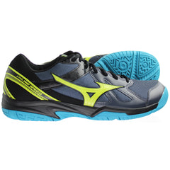 Mizuno Cyclone Speed Mens Black/Blue Volleyball Shoes