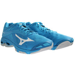 Mizuno Wave Lightning Z4 Blue Mens Blue Volleyball Shoes