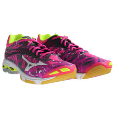 Mizuno Wave Lightning Z4 Womens Pink Volleyball Shoes