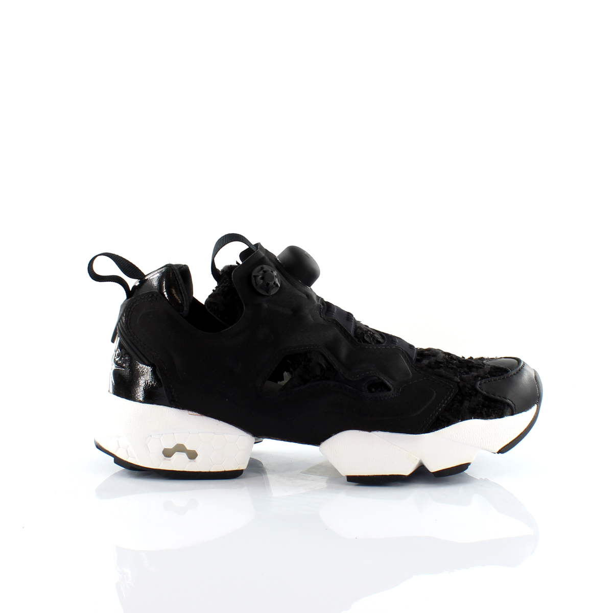 Reebok Instapump Fury SC Black Synthetic Womens Trainers V70166