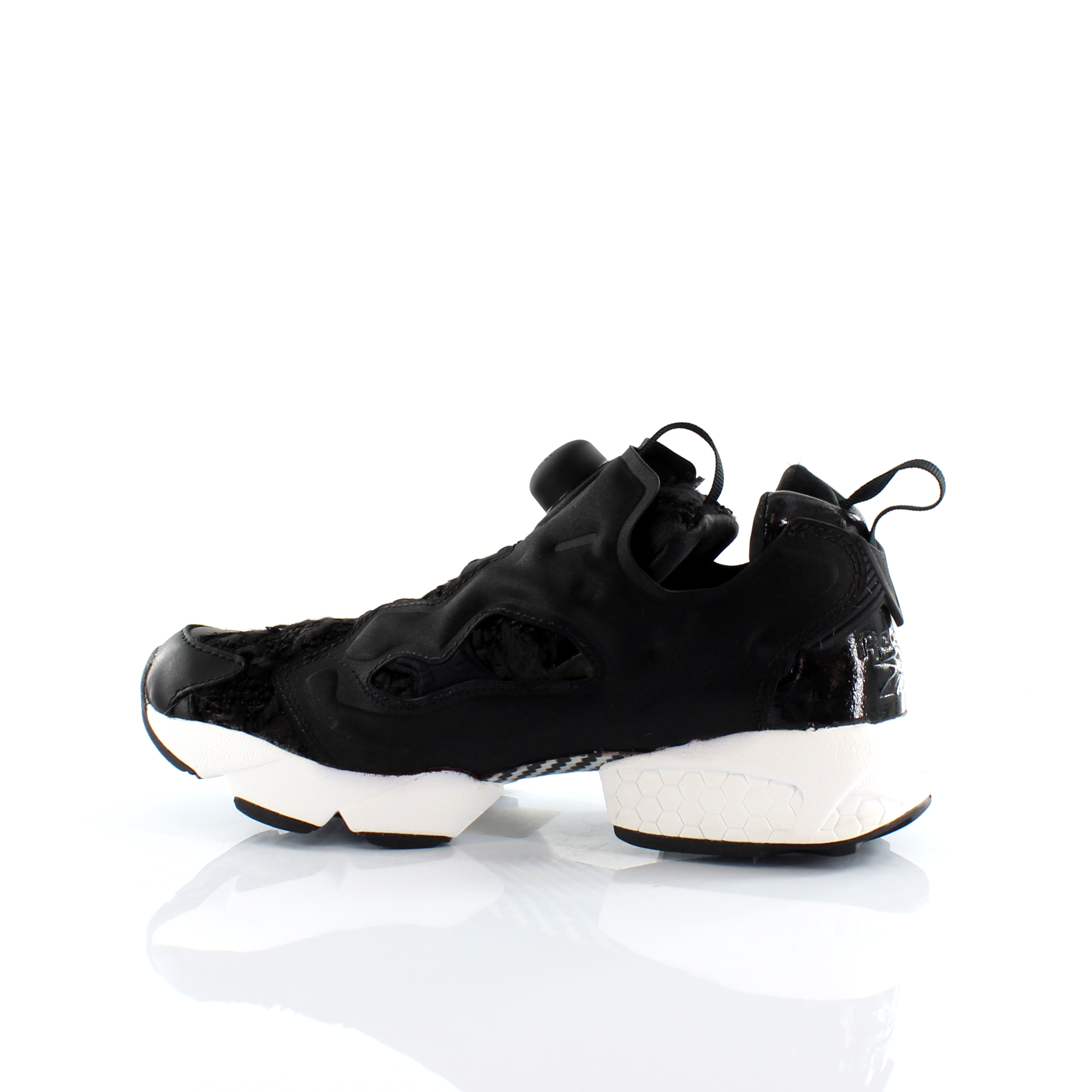 Reebok Instapump Fury SC Black Synthetic Womens Trainers V70166