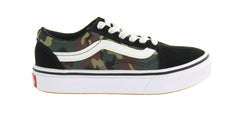 Vans ComfyCush Old Skool Black Kids Plimsolls