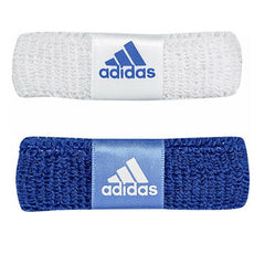 Adidas Performance 2-Pack Blue/White Wristbands