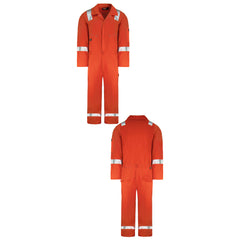 Dickies Hi-Vis Lighweight Mens Orange Coverall