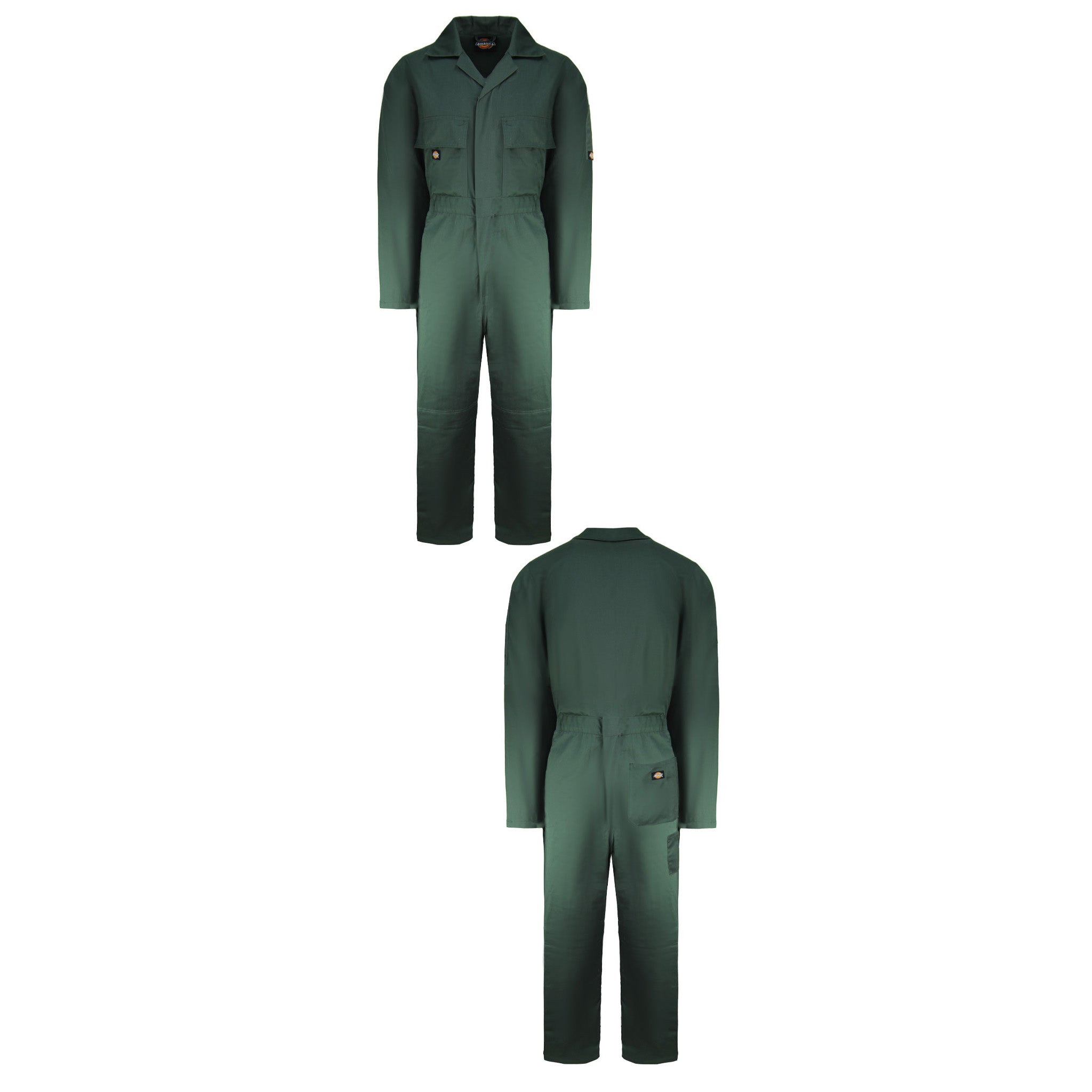 Dickies Hi-Vis Lighweight Mens Green Coverall