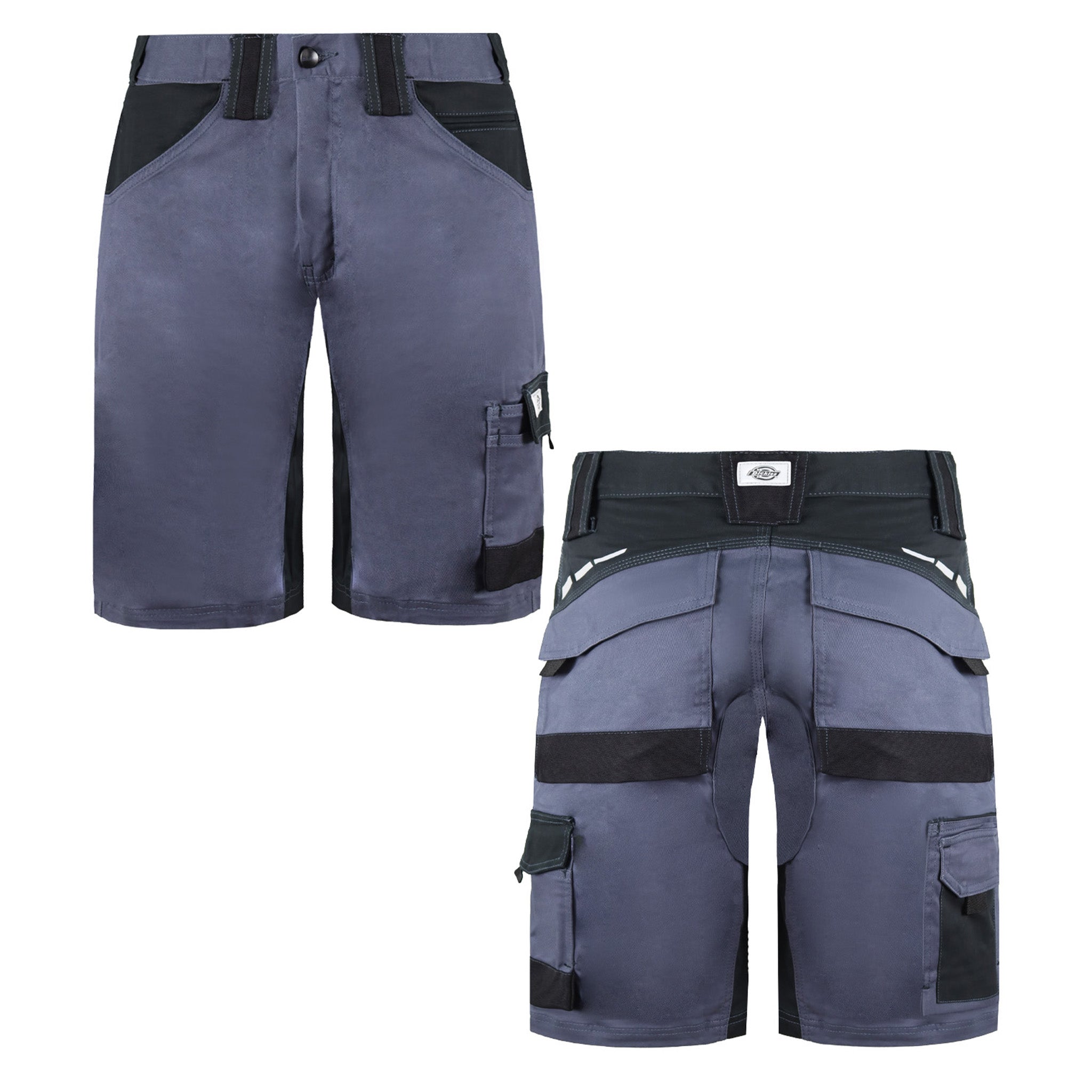 Dickies GDT Flex Premium Mens Grey Work Shorts