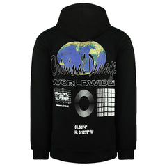 Criminal Damage Worldwide Mens Black Hoodie