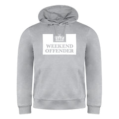 Weekend Offender HM Service Mens Grey Hoodie