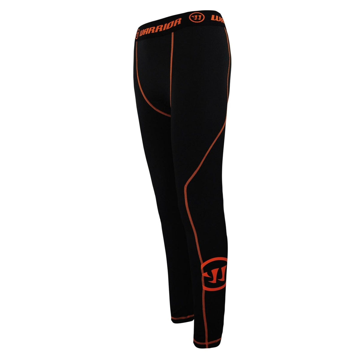 Warrior Stretch Bottoms Black Orange Mens Training Running Baselayers WPPM021 BK