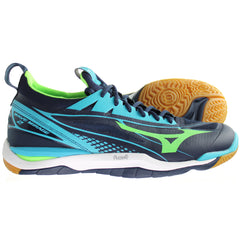 Mizuno Wave Mirage 2 Mens Navy Handball Shoes