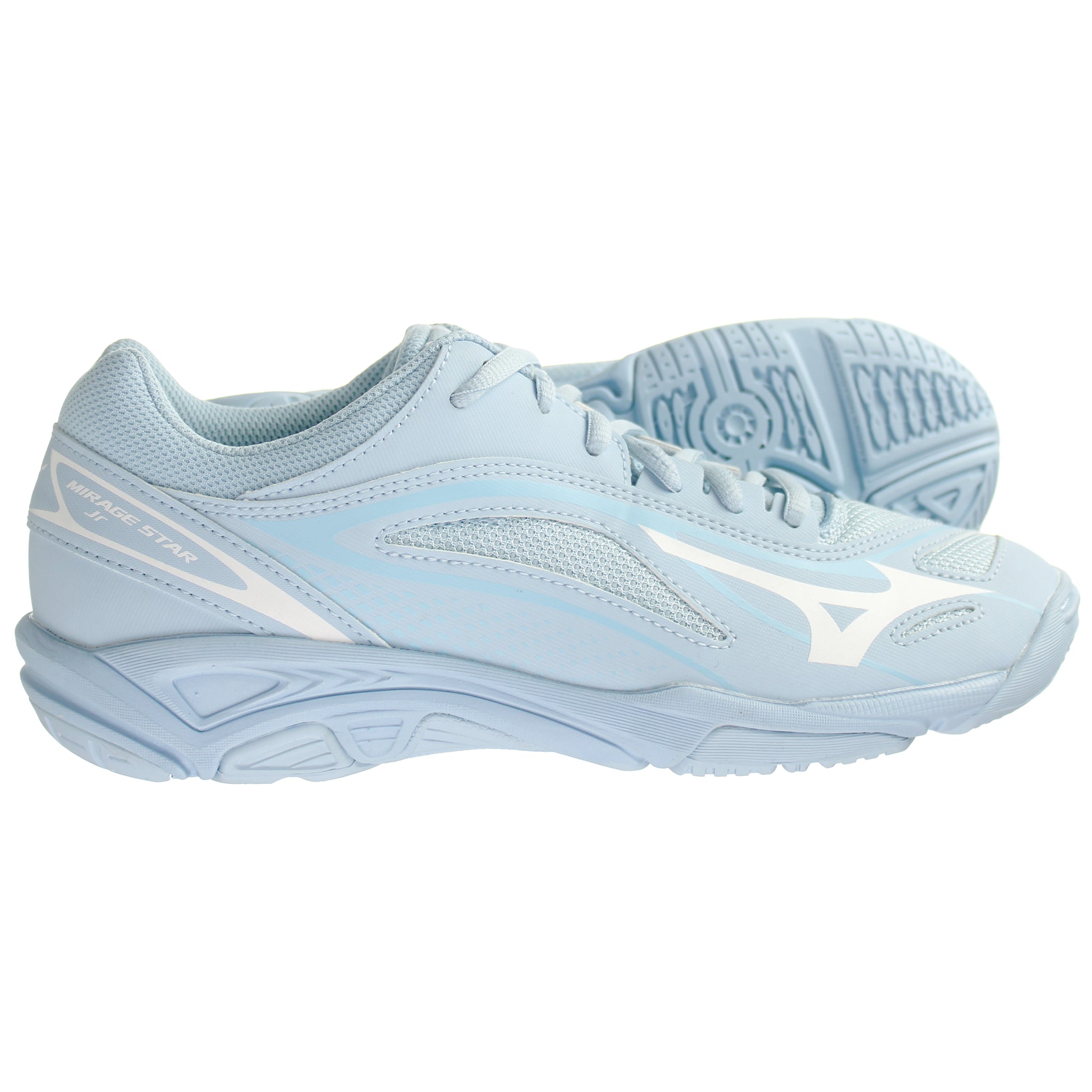 Mizuno Mirage Star 2 Mens Light Blue Handball Shoes