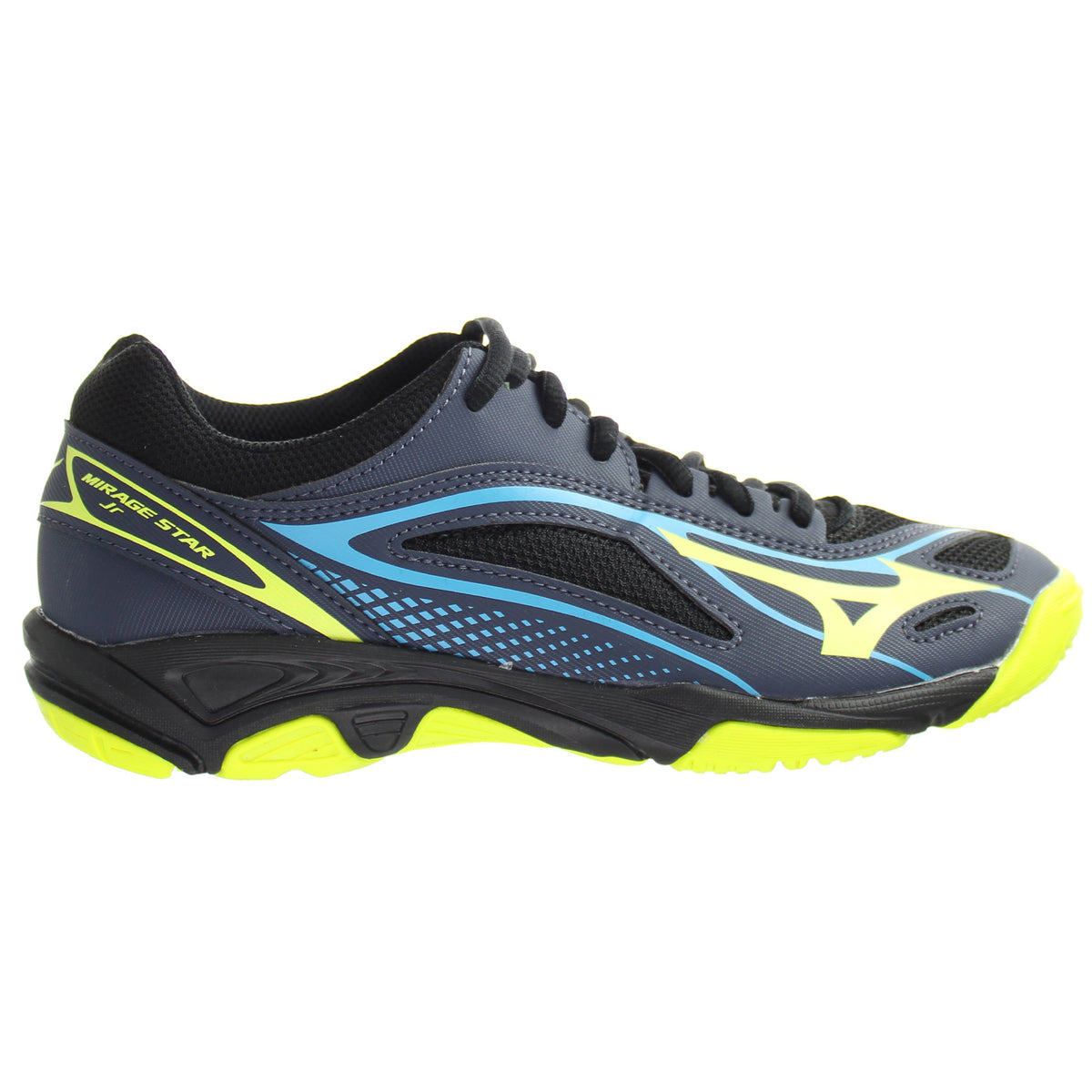 Mizuno Mirage Star 2 Kids Black Handball Shoes