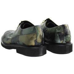 Emporio Armani Camo Mens Green Shoes