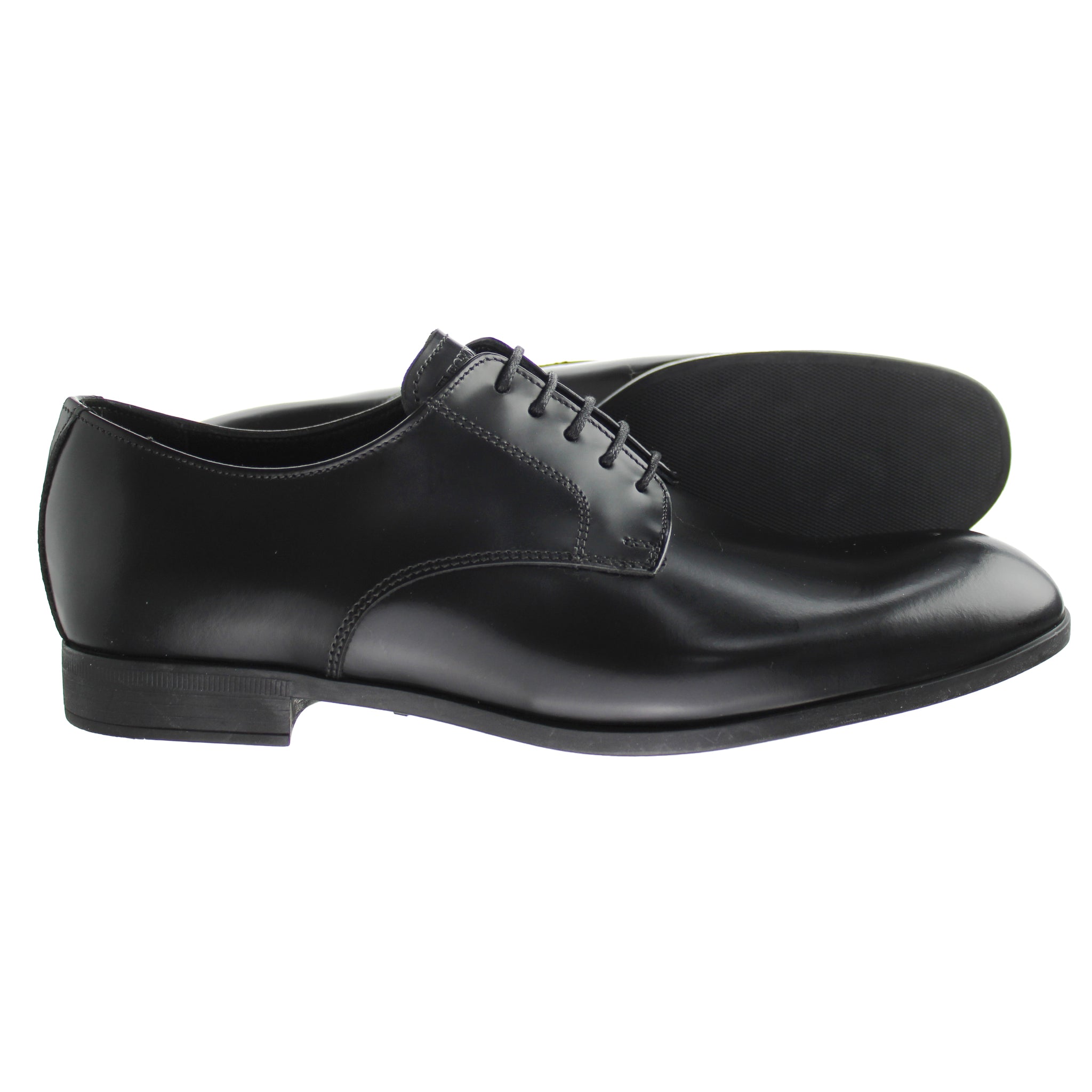 Emporio Armani Formal Mens Black Shoes