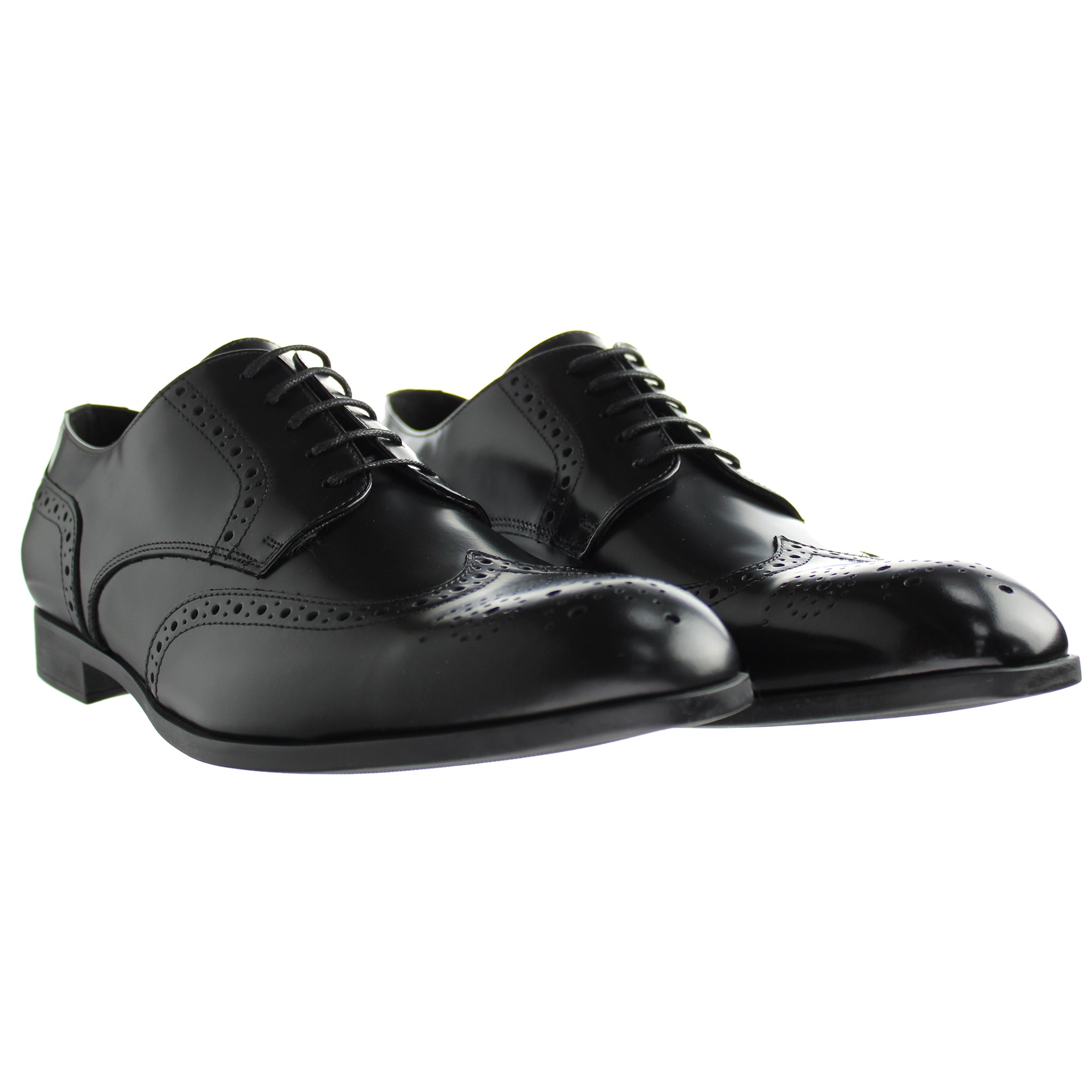 Emporio Armani Formal Mens Black Shoes