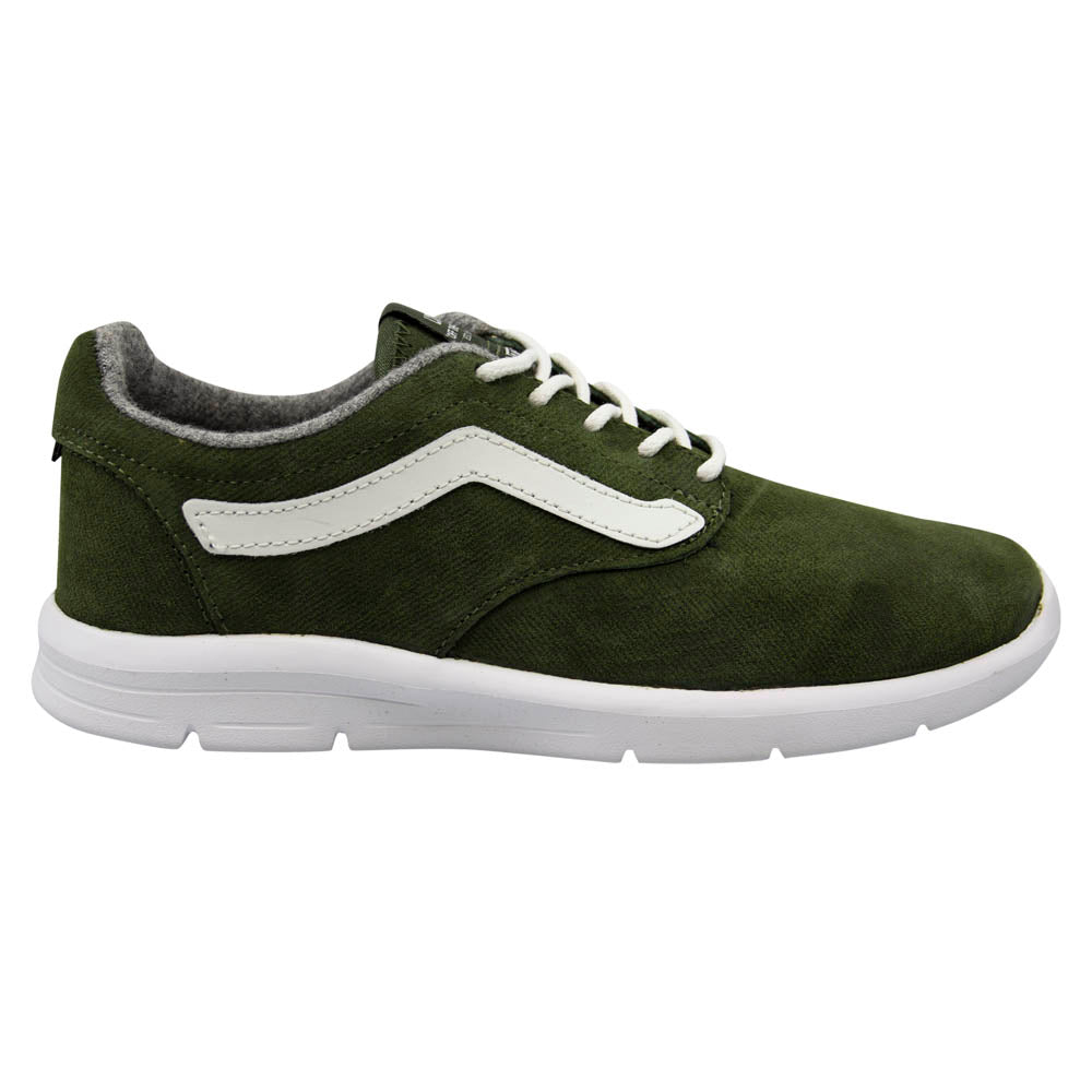 Vans LXVI Off The Wall Iso 1.5 Denim Green Suede Lace Up Unisex Trainers XB8JBD