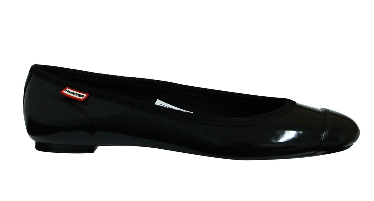 Hunter Original Womens Black Ballet Shoes